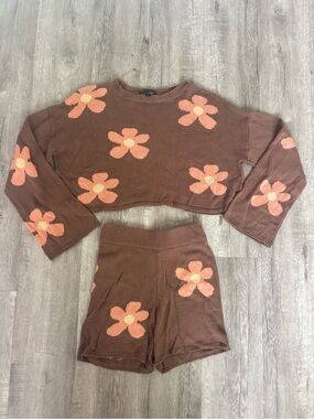 Floral Knit Set